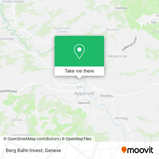 Berg Bahn Invest map