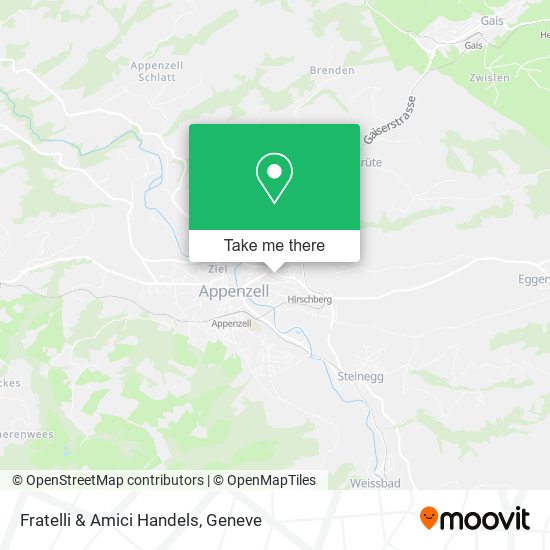 Fratelli & Amici Handels map