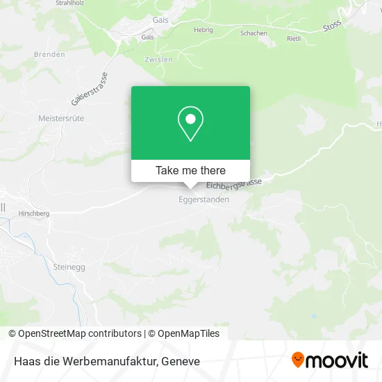 Haas die Werbemanufaktur map