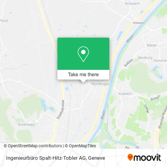 Ingenieurbüro Spalt-Hitz-Tobler AG map