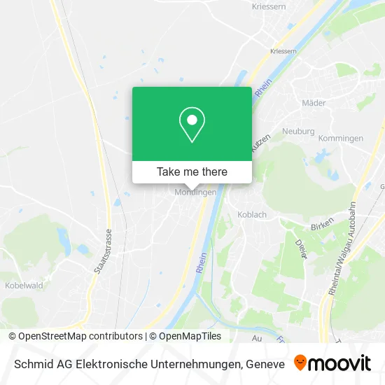 Schmid AG Elektronische Unternehmungen map