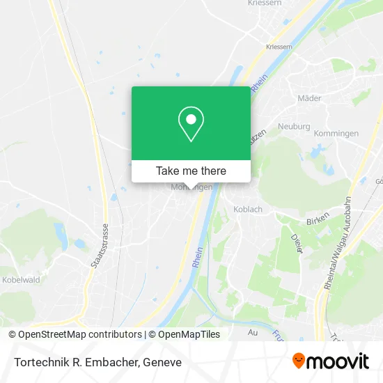 Tortechnik R. Embacher map