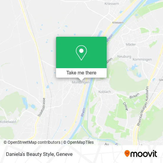 Daniela's Beauty Style map