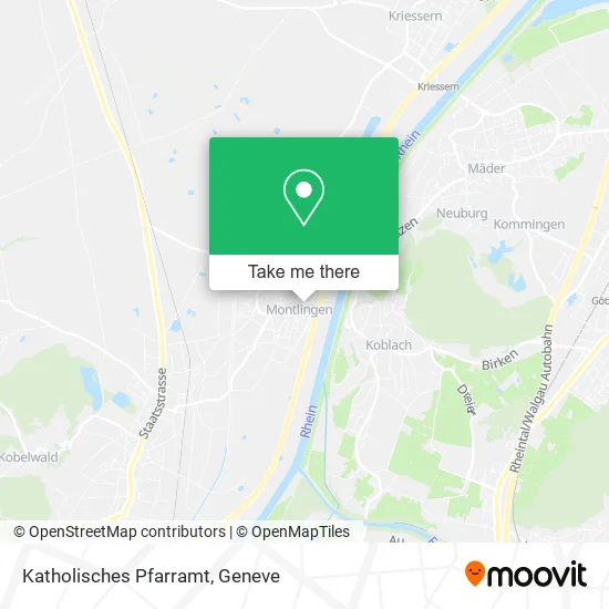 Katholisches Pfarramt map