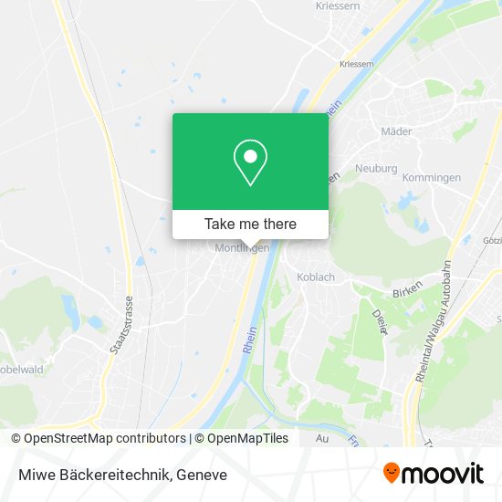 Miwe Bäckereitechnik map