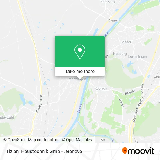 Tiziani Haustechnik GmbH map
