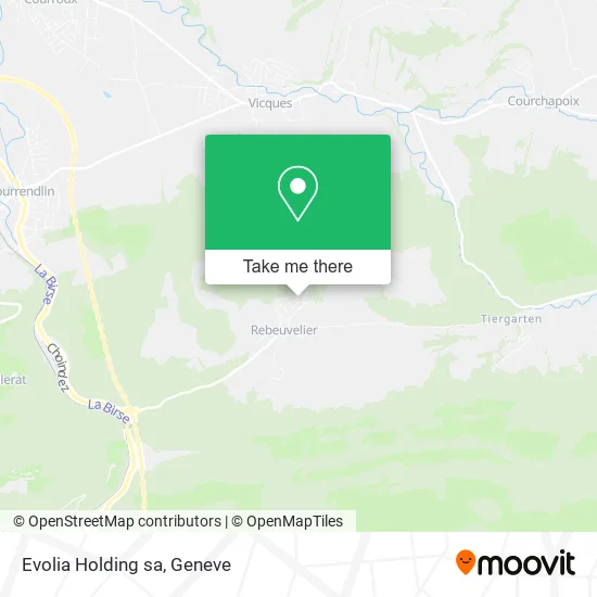 Evolia Holding sa map