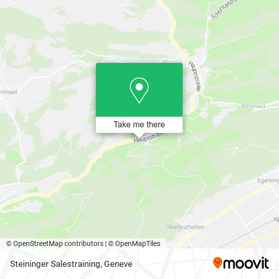 Steininger Salestraining map