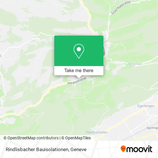 Rindlisbacher Bauisolationen map