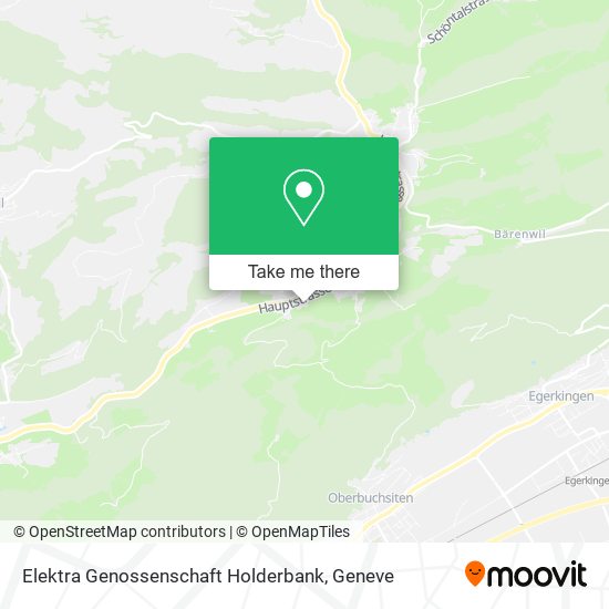 Elektra Genossenschaft Holderbank map