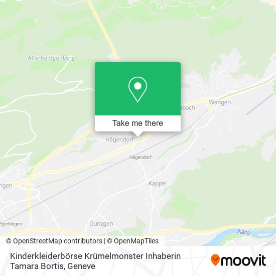 Kinderkleiderbörse Krümelmonster Inhaberin Tamara Bortis map