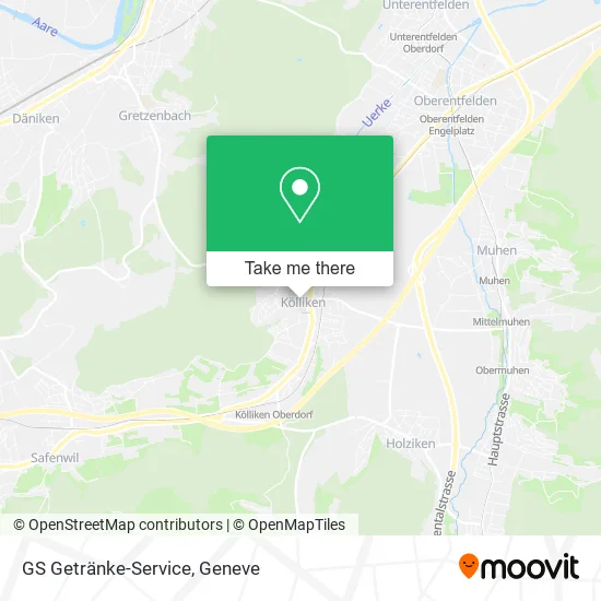 GS Getränke-Service map