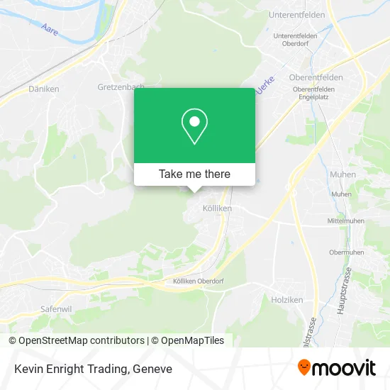 Kevin Enright Trading map