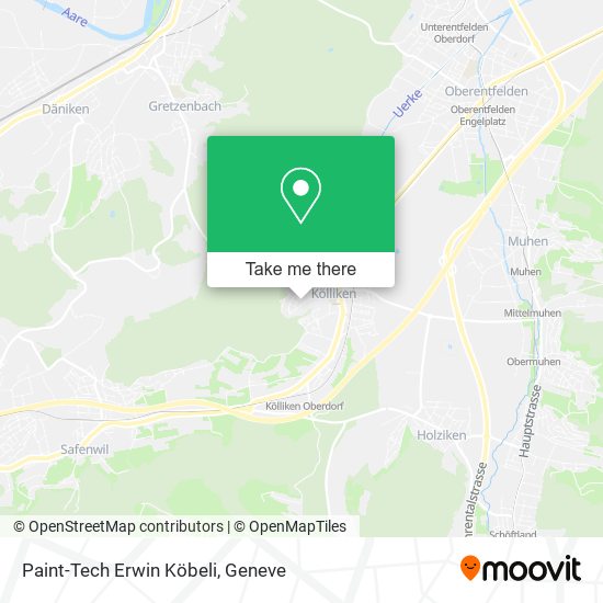 Paint-Tech Erwin Köbeli map