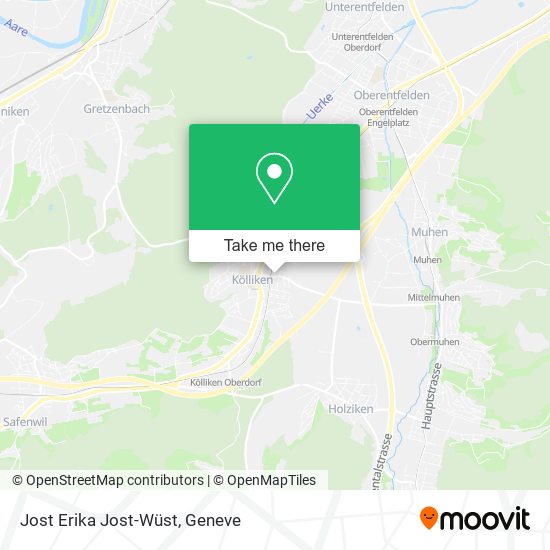 Jost Erika Jost-Wüst map