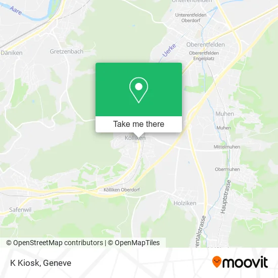 K Kiosk map