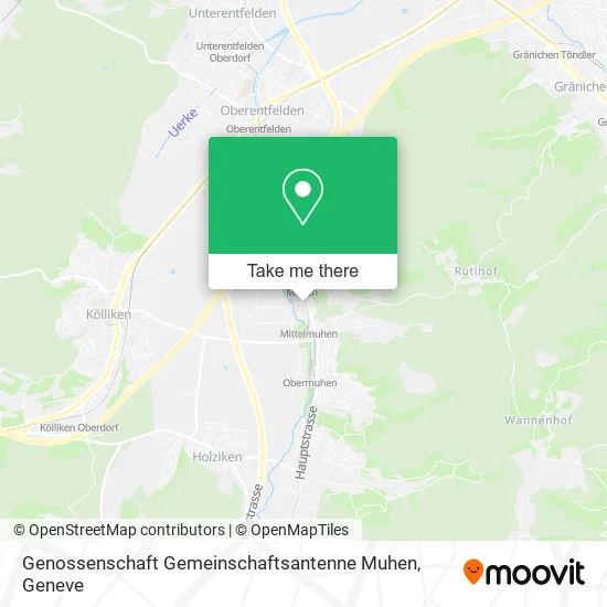 Genossenschaft Gemeinschaftsantenne Muhen map