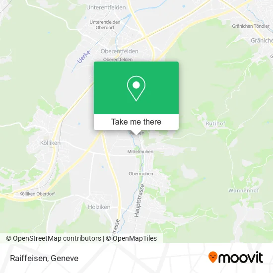 Raiffeisen map