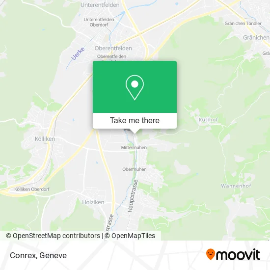 Conrex map