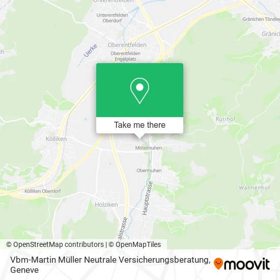 Vbm-Martin Müller Neutrale Versicherungsberatung map