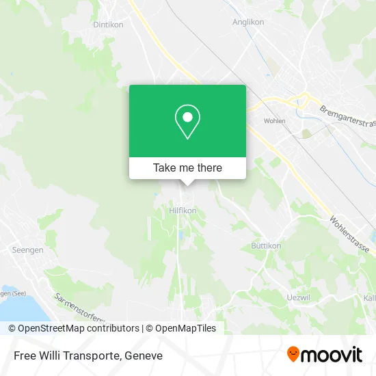 Free Willi Transporte map