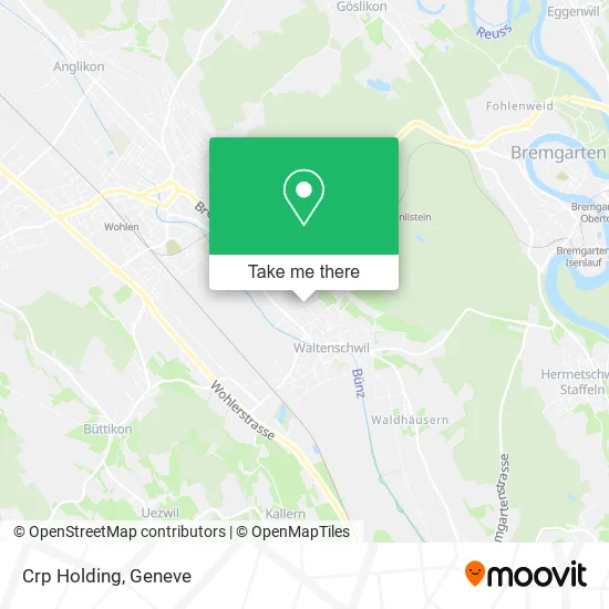 Crp Holding map