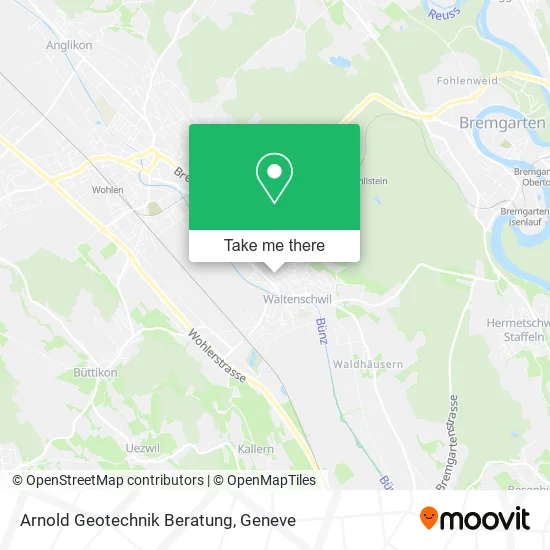 Arnold Geotechnik Beratung map