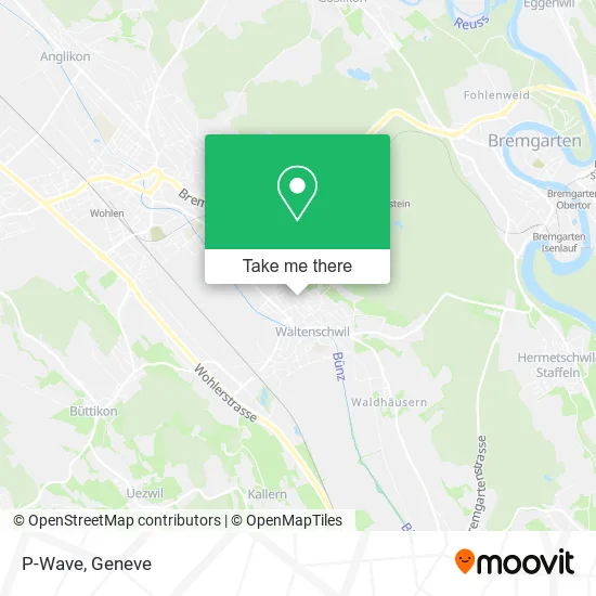 P-Wave map