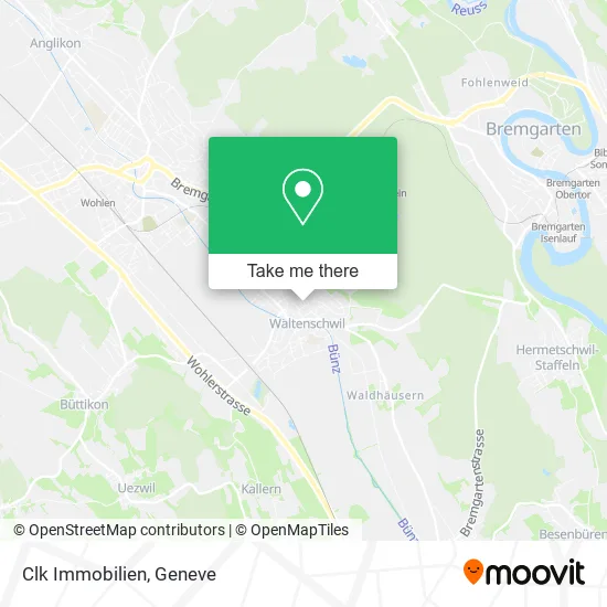 Clk Immobilien map