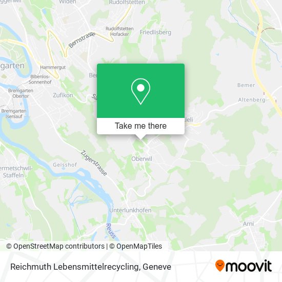 Reichmuth Lebensmittelrecycling map