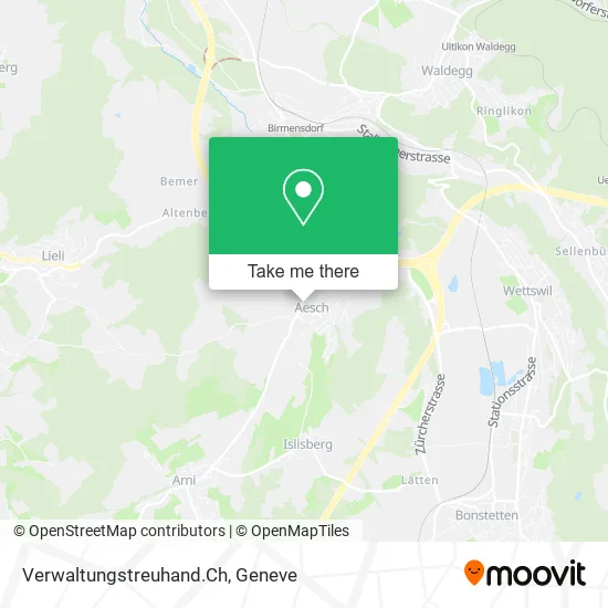 Verwaltungstreuhand.Ch map