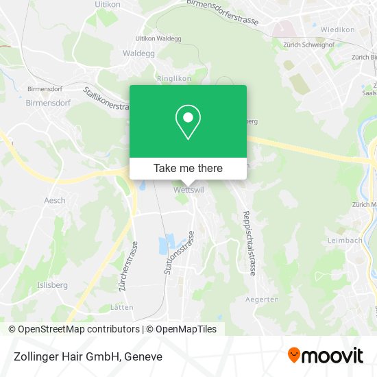 Zollinger Hair GmbH map