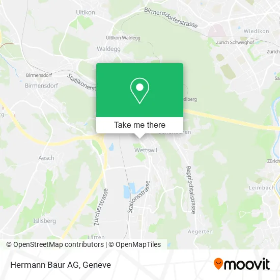 Hermann Baur AG map