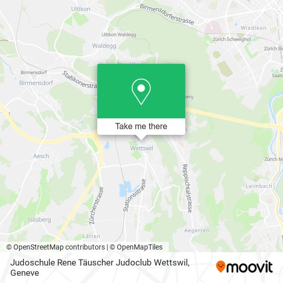 Judoschule Rene Täuscher Judoclub Wettswil map