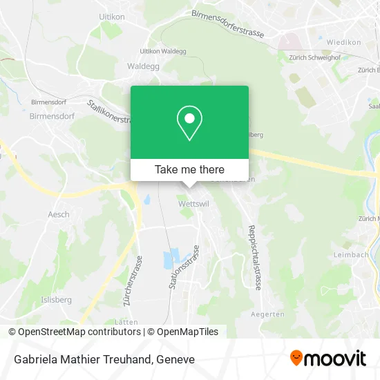 Gabriela Mathier Treuhand map