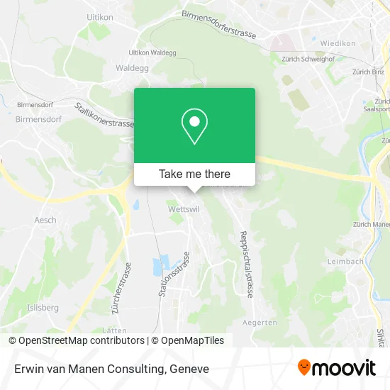 Erwin van Manen Consulting map