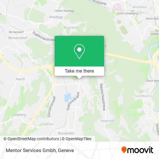 Mentor Services Gmbh map