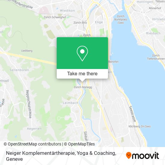 Neiger Komplementärtherapie, Yoga & Coaching map