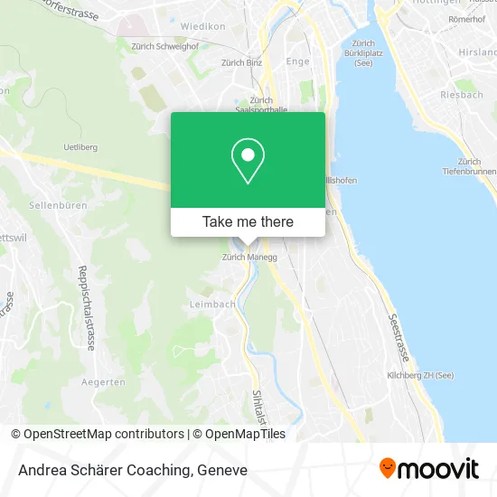 Andrea Schärer Coaching map