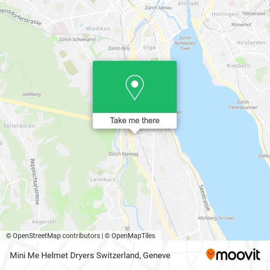 Mini Me Helmet Dryers Switzerland map