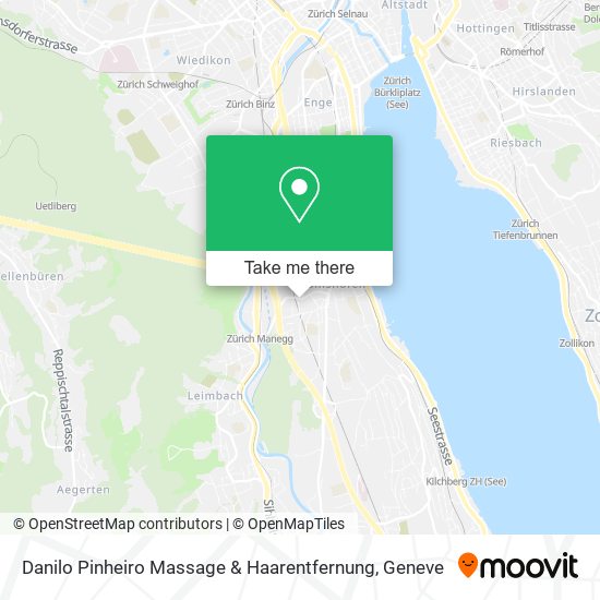 Danilo Pinheiro Massage & Haarentfernung map