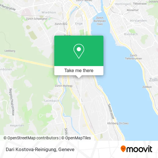 Dari Kostova-Reinigung map