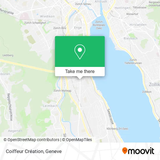 Coiffeur Création map