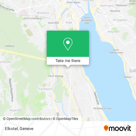 Elkotel map