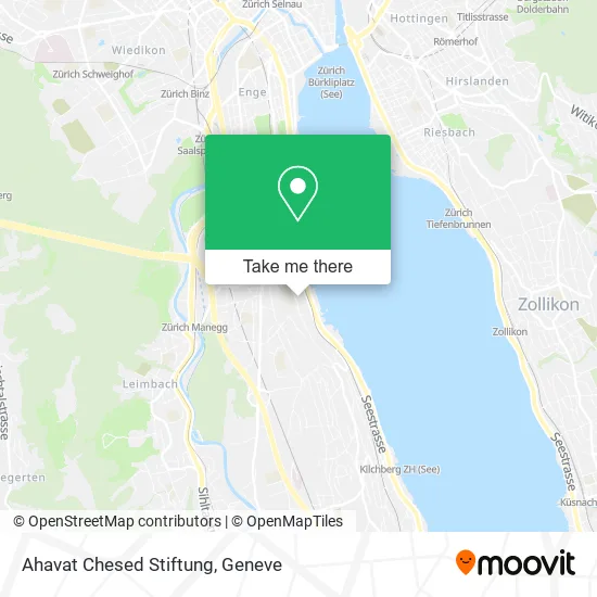 Ahavat Chesed Stiftung map