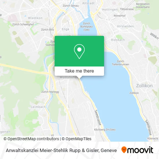 Anwaltskanzlei Meier-Stehlik Rupp & Gisler map