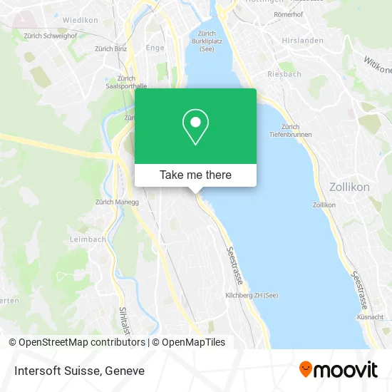 Intersoft Suisse map
