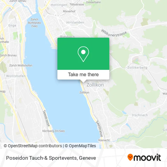 Poseidon Tauch-& Sportevents map