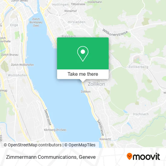 Zimmermann Communications map