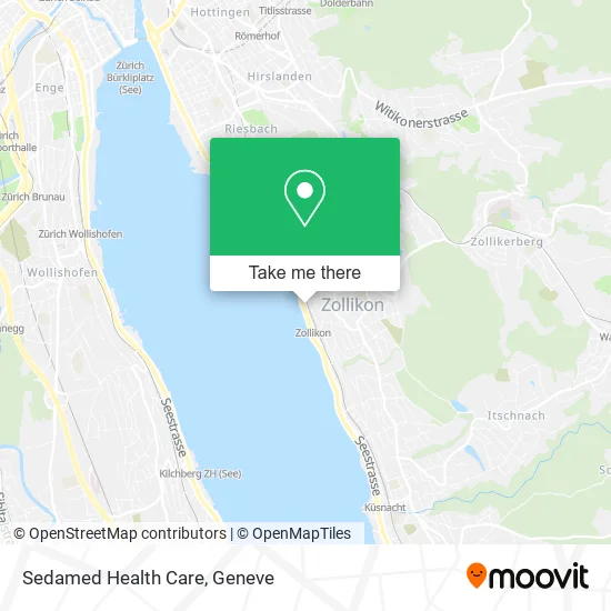 Sedamed Health Care map